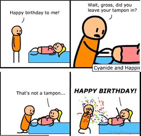 120 Outrageously Hilarious Birthday Memes. If you’re looking for funny birthday memes for your friends and loved ones, you’re in the right place. We have over a hundred humorous greetings you can choose from if you want to make the birthday boy or girl laugh this special day. With our humongous selection, you’re sure to find a special ...